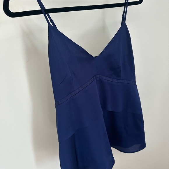 Banana Republic peplum layered blouse - Picture 3 of 3